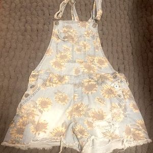 Sunflower Overalls